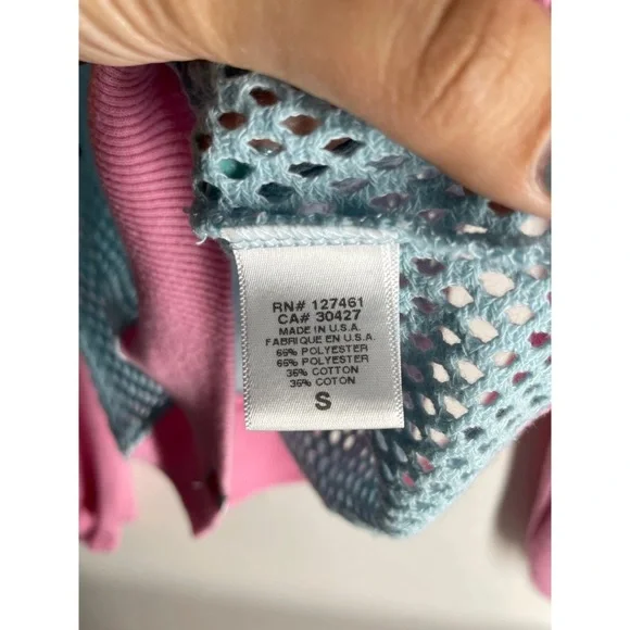 Rare Wildfox Barbie Mesh Pink Sweater - Picture 8 of 8